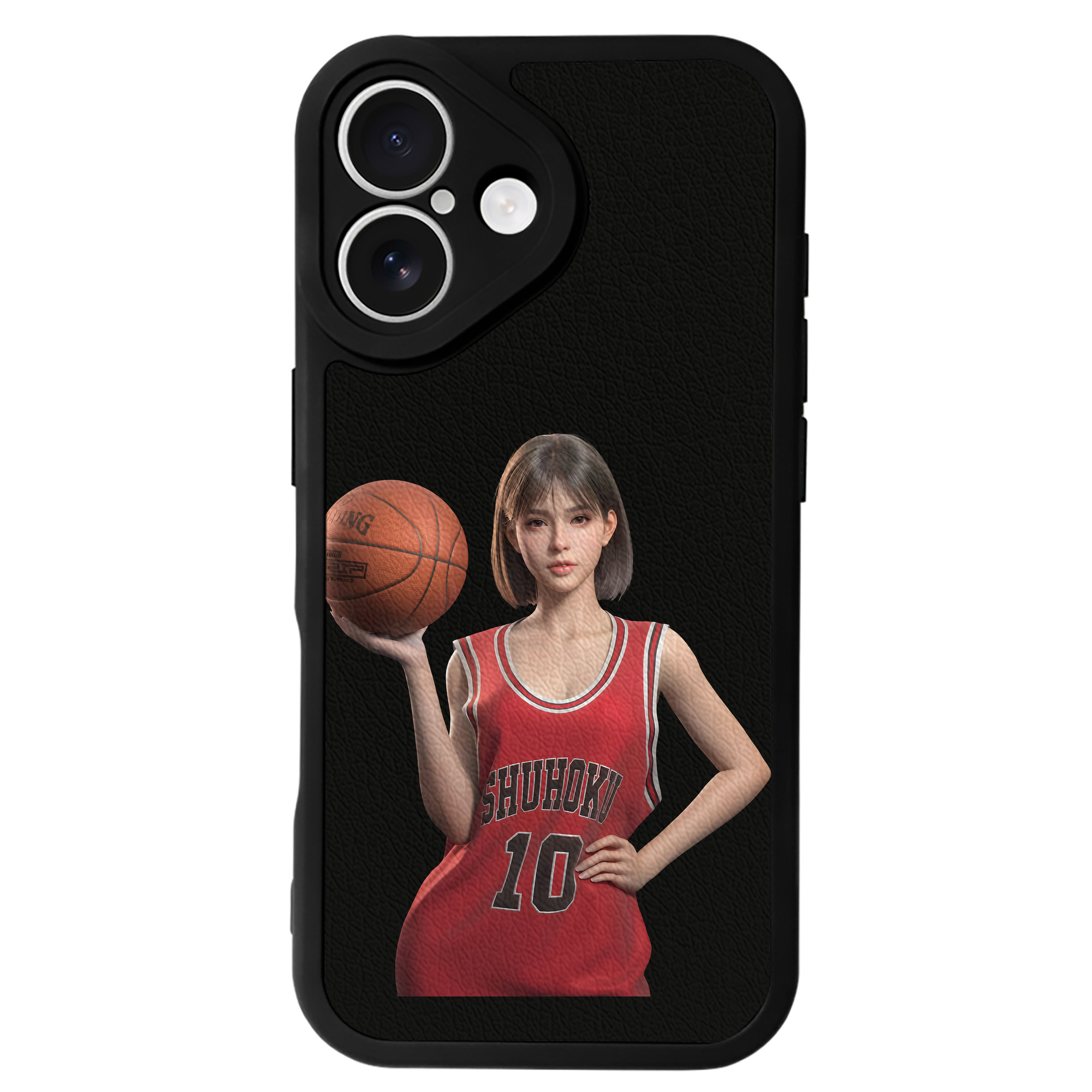 （画像用） SLAM DUNK／スラムダンク 【iPhone 16シリーズ対応】シリコンスマホケース（レザー調） 材質：シリコン